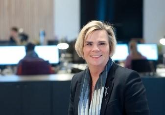 Pressefoto af administrerende direktør i FSR - danske revisorer Charlotte Jepsen