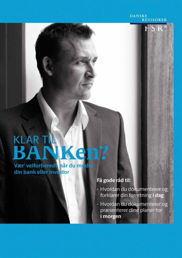 Forsidefoto af publikationen Klar til banken